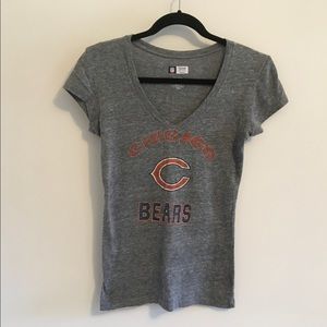 Chicago Bears V-Neck T-Shirt